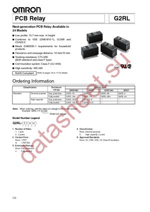 G2RL-1-E-CF-DC24 datasheet  